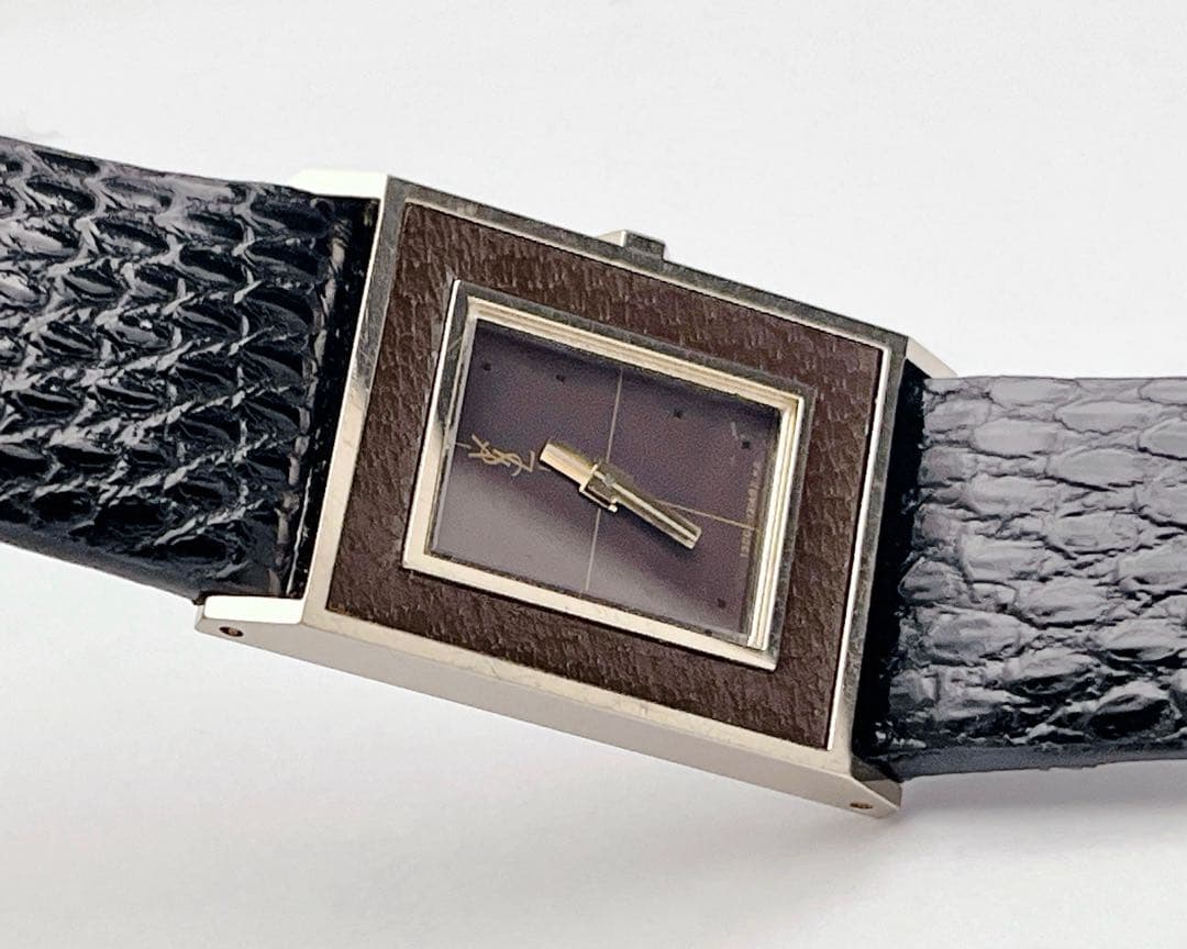 希少◎Yves Saint Laurent 腕時計 スクエア YSL タンク