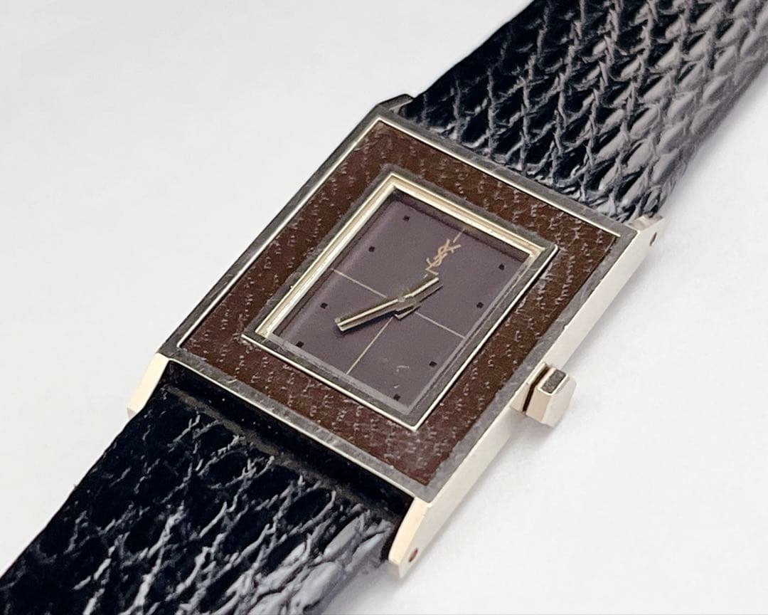 希少◎Yves Saint Laurent 腕時計 スクエア YSL タンク