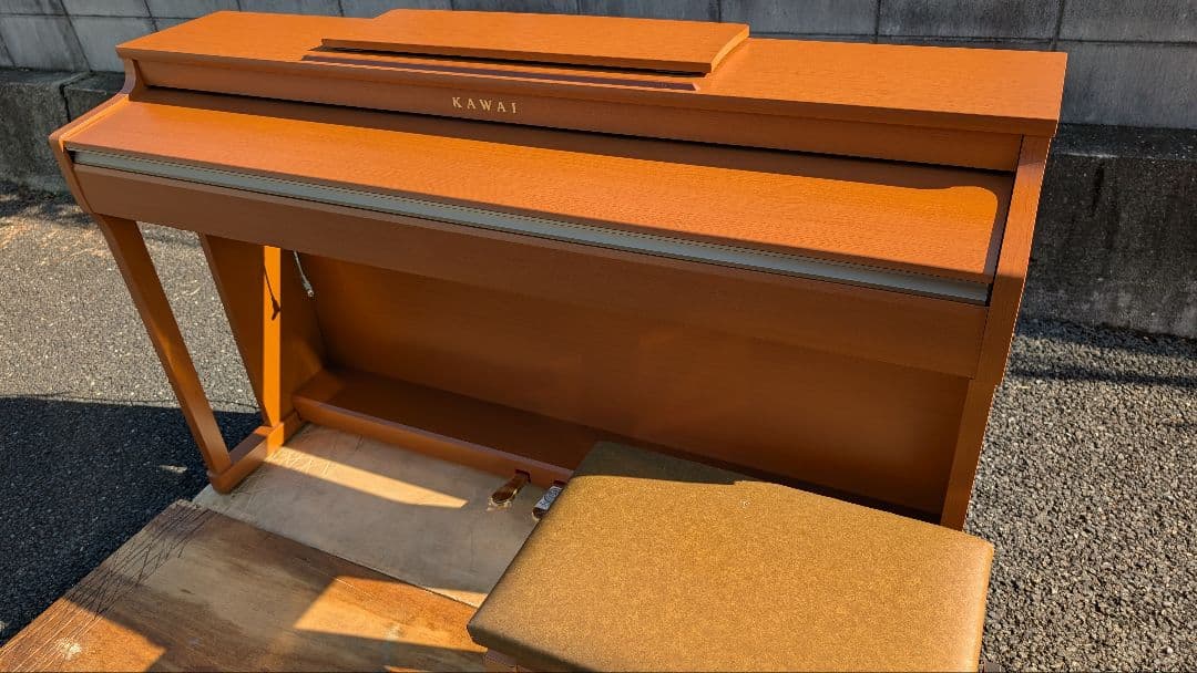 送料込み KAWAI 電子ピアノ CN25C 15年製 激激可愛いチェリー