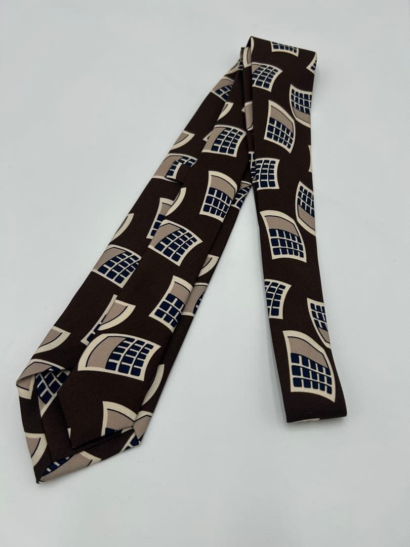 新品未使用　Holliday & Brown ネクタイ　ホリデー&ブラウン　茶