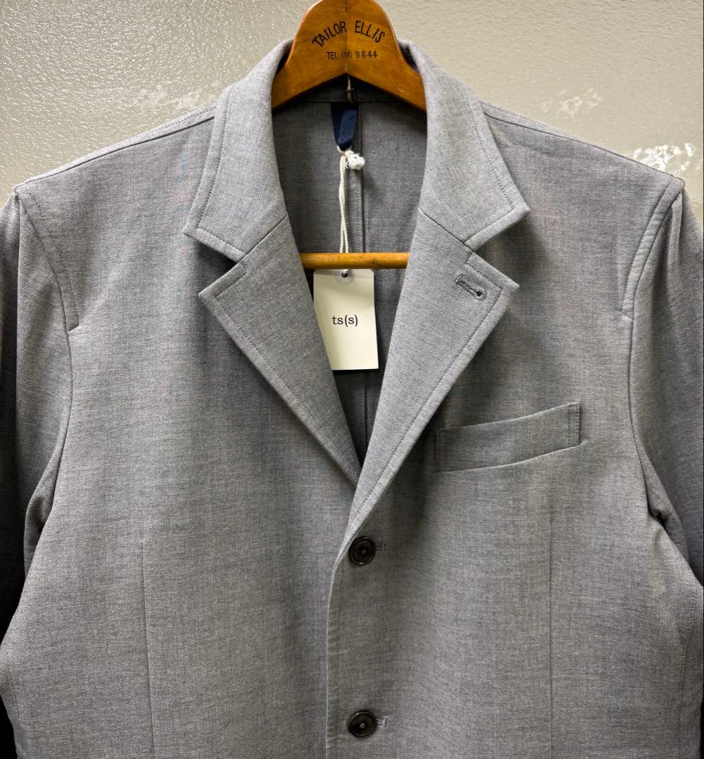 【新品】ts(s) チェスターコート 2 グレー