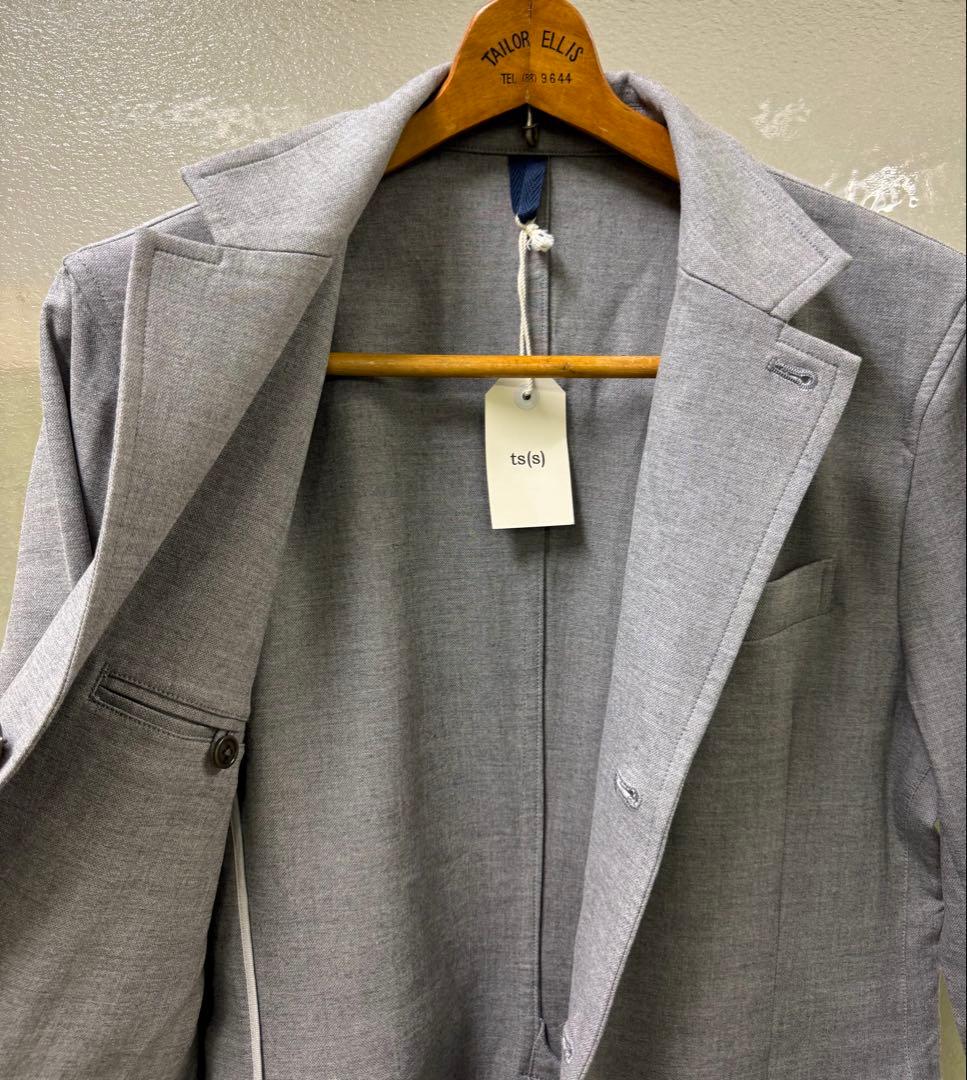 【新品】ts(s) チェスターコート 2 グレー