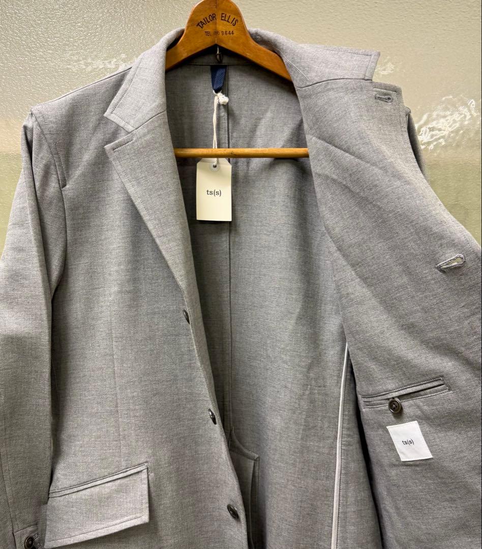 【新品】ts(s) チェスターコート 2 グレー