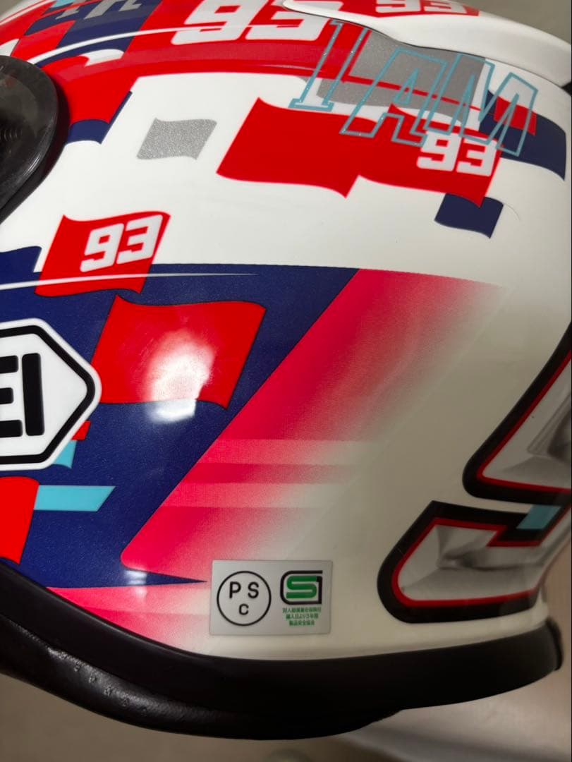 SHOEI Z-7 マルケス Lサイズ フルフェイスヘルメット