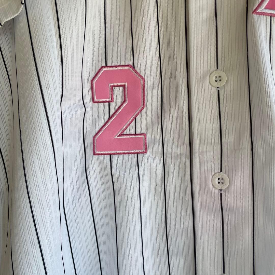 千葉ロッテマリーンズ レプリカユニフォーム 2020 藤原恭大 ピンクM