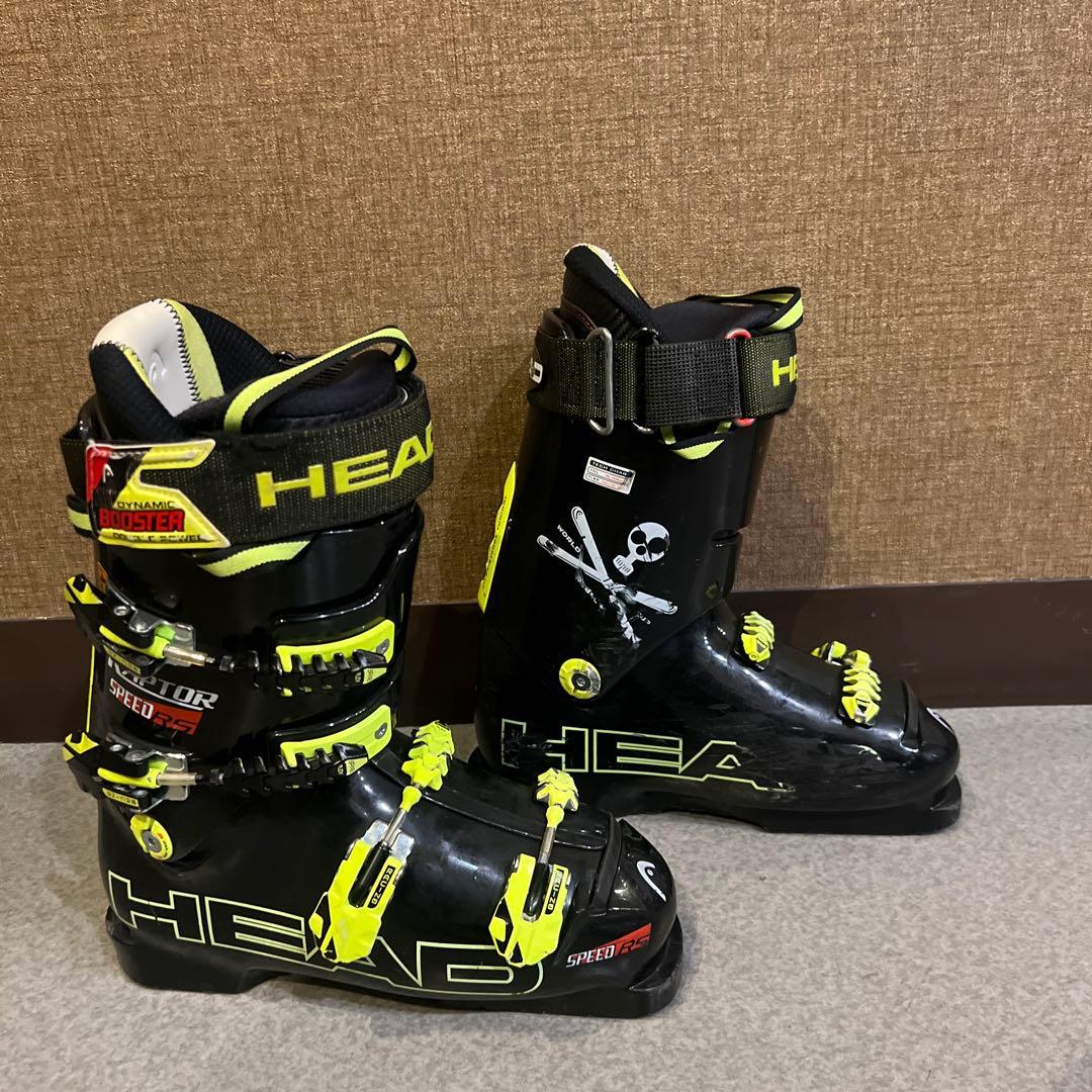 HEAD Raptor Speed RS スキーブーツ 26-26.5cm 黒