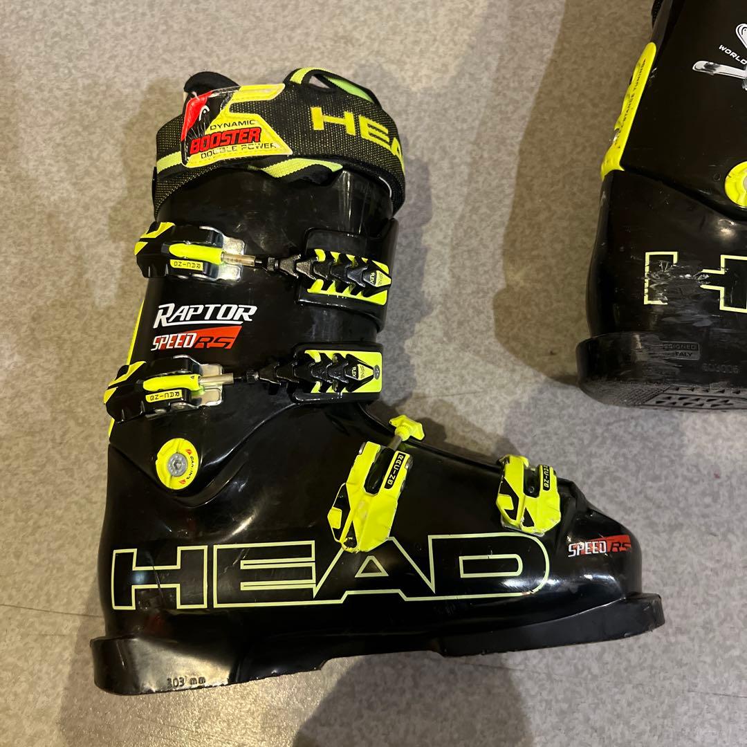 HEAD Raptor Speed RS スキーブーツ 26-26.5cm 黒