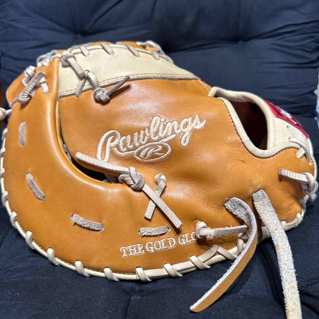 値下げ不可【中古】ローリングス　一般軟式オーダーファーストミット(13 1/2)