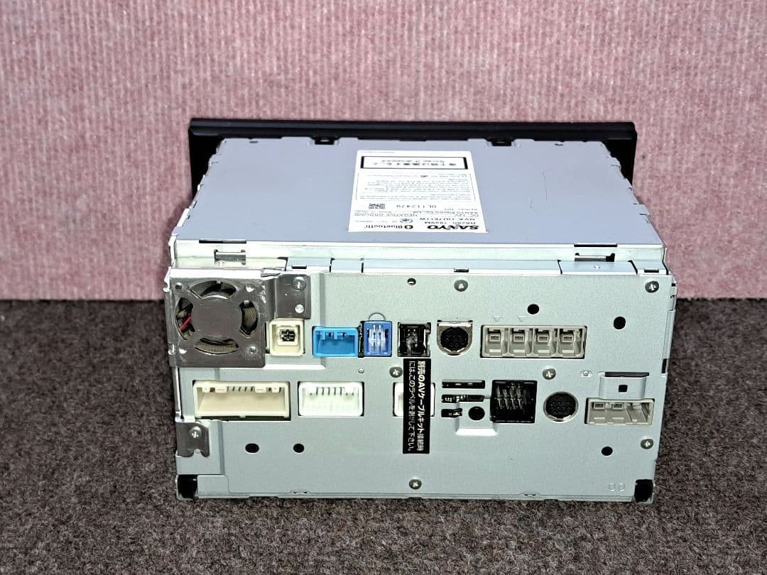 2018年地図◆日産純正 HS511D-W BT対応・4×4地デジTV◆動作良好