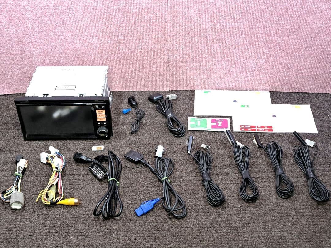 2018年地図◆日産純正 HS511D-W BT対応・4×4地デジTV◆動作良好