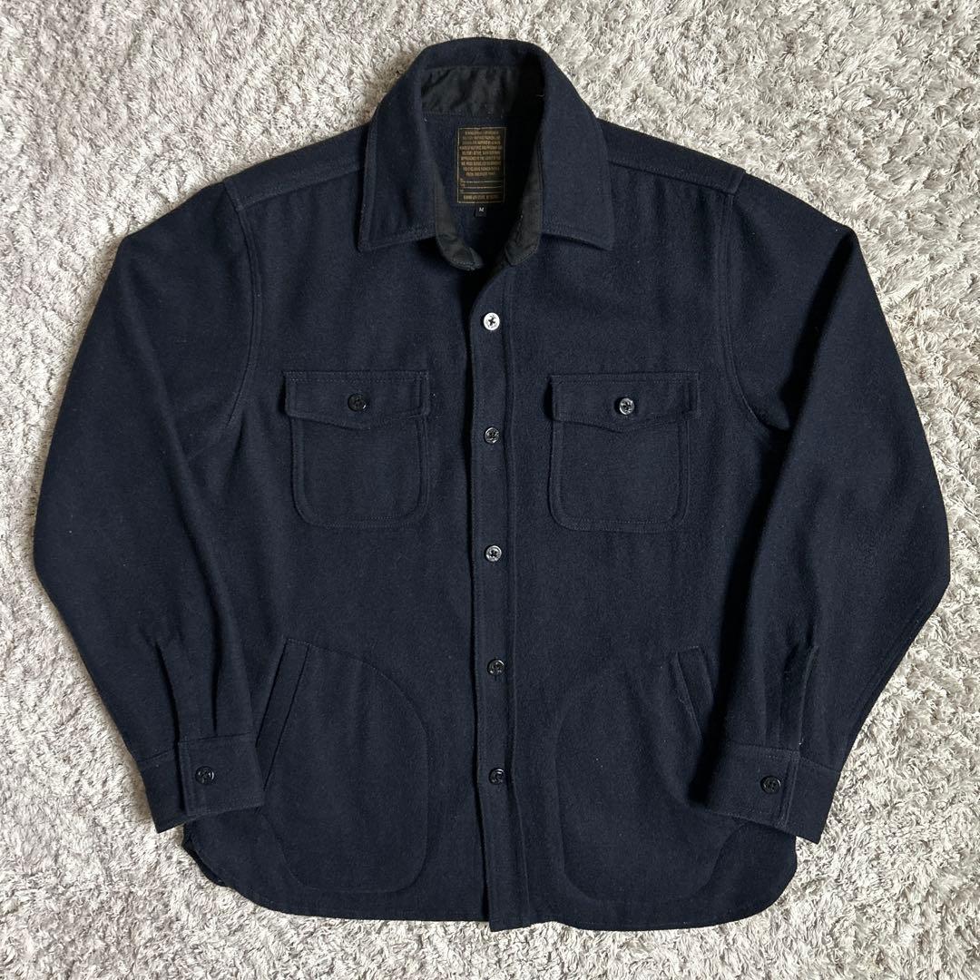 B:MING by BEAMS メルトンシャツブルゾン ウールジャケット