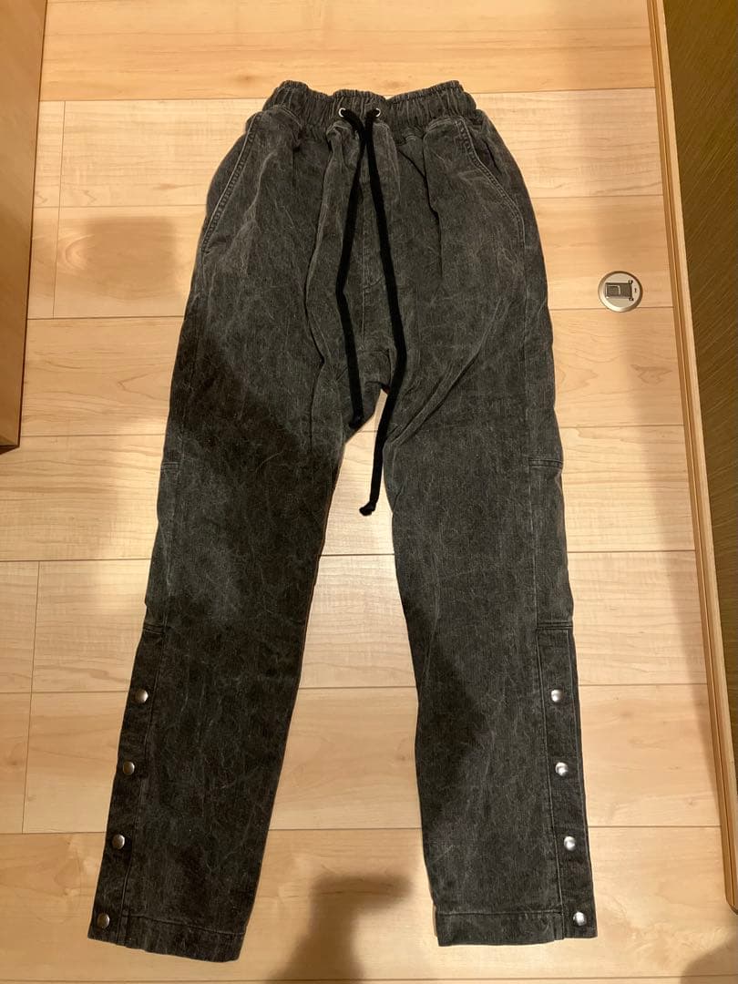 パンツ INDEPICT pigment dye lounge pants L