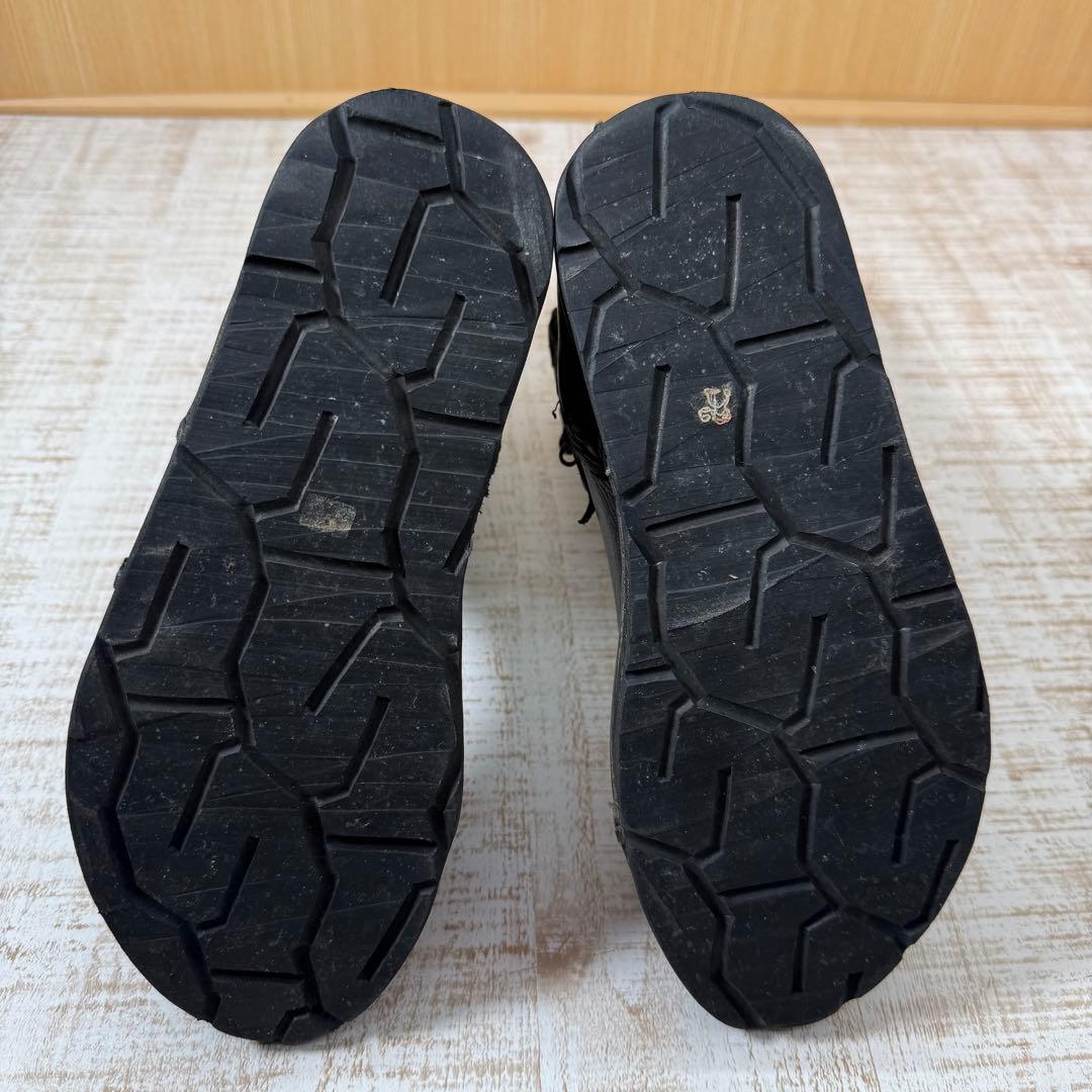 14th Addictionブラックレザー　ブーツ 35 Y2k ブーツ