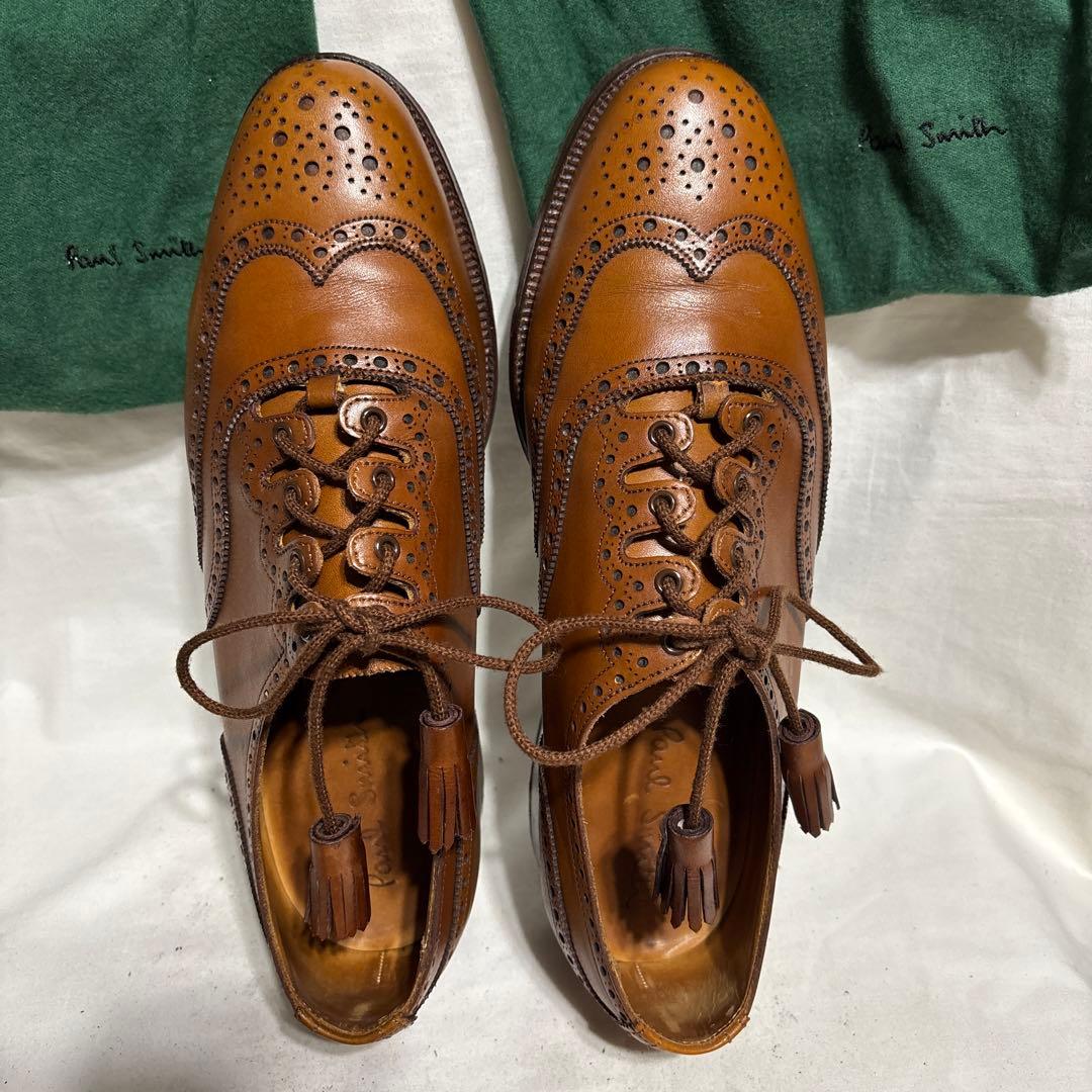 Paul Smith 英国製　ウイングチップ サイズ約26cm美品