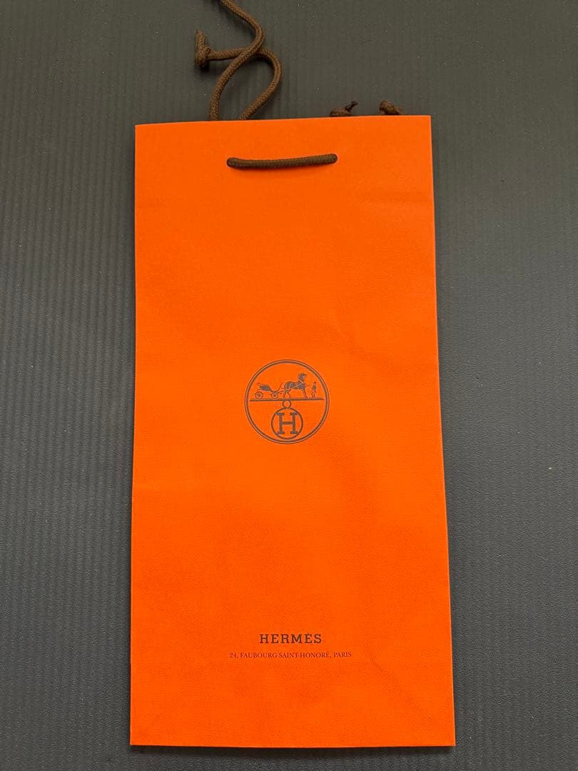 【新品未使用】HERMESエルメス　ネクタイ H柄　箱&袋付き