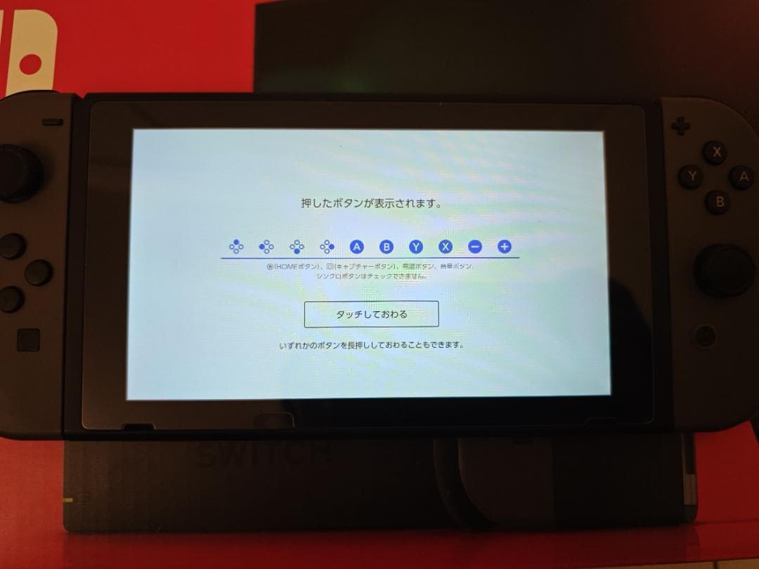 【動作確認済み】Nintendo Switch グレー 本体 (ケース付き)