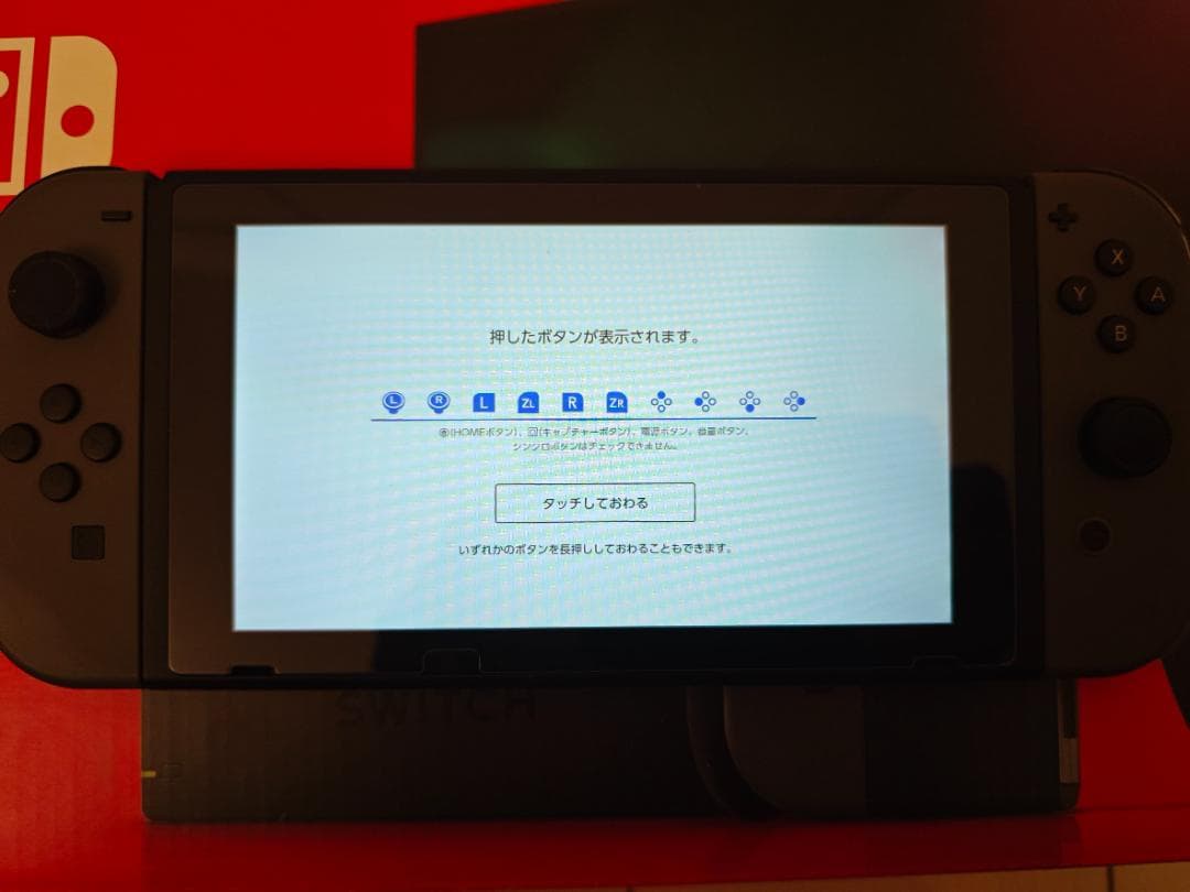 【動作確認済み】Nintendo Switch グレー 本体 (ケース付き)