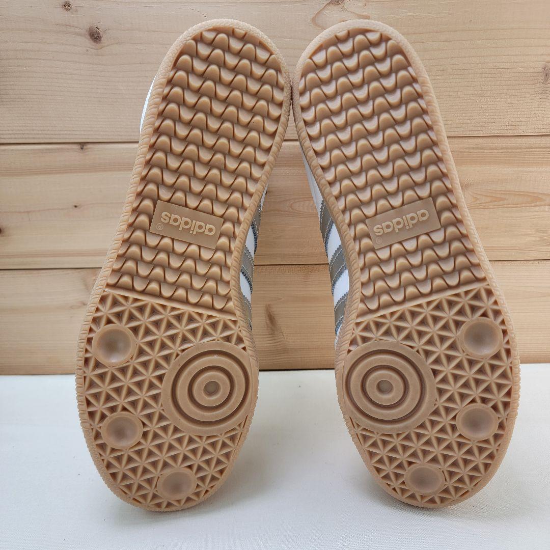 アディダス サンバ OG ホワイト/シルバー 23.5cm