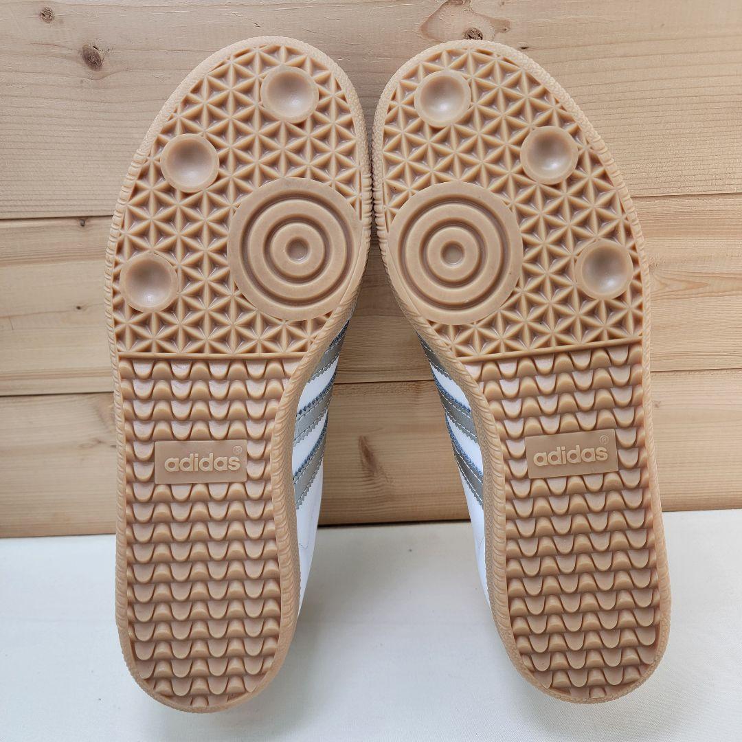 アディダス サンバ OG ホワイト/シルバー 23.5cm