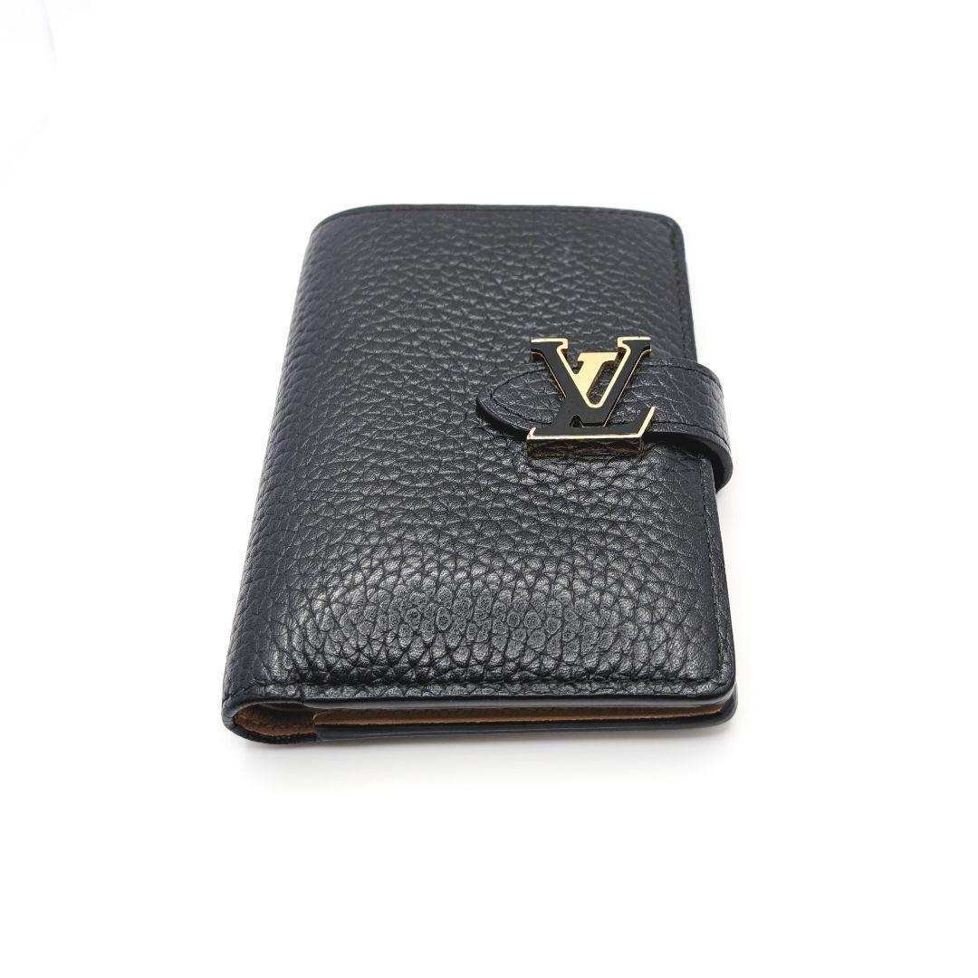 幸さん専用ルイヴィトン M81561 カプシーヌ ヴェルティカル ウォレット