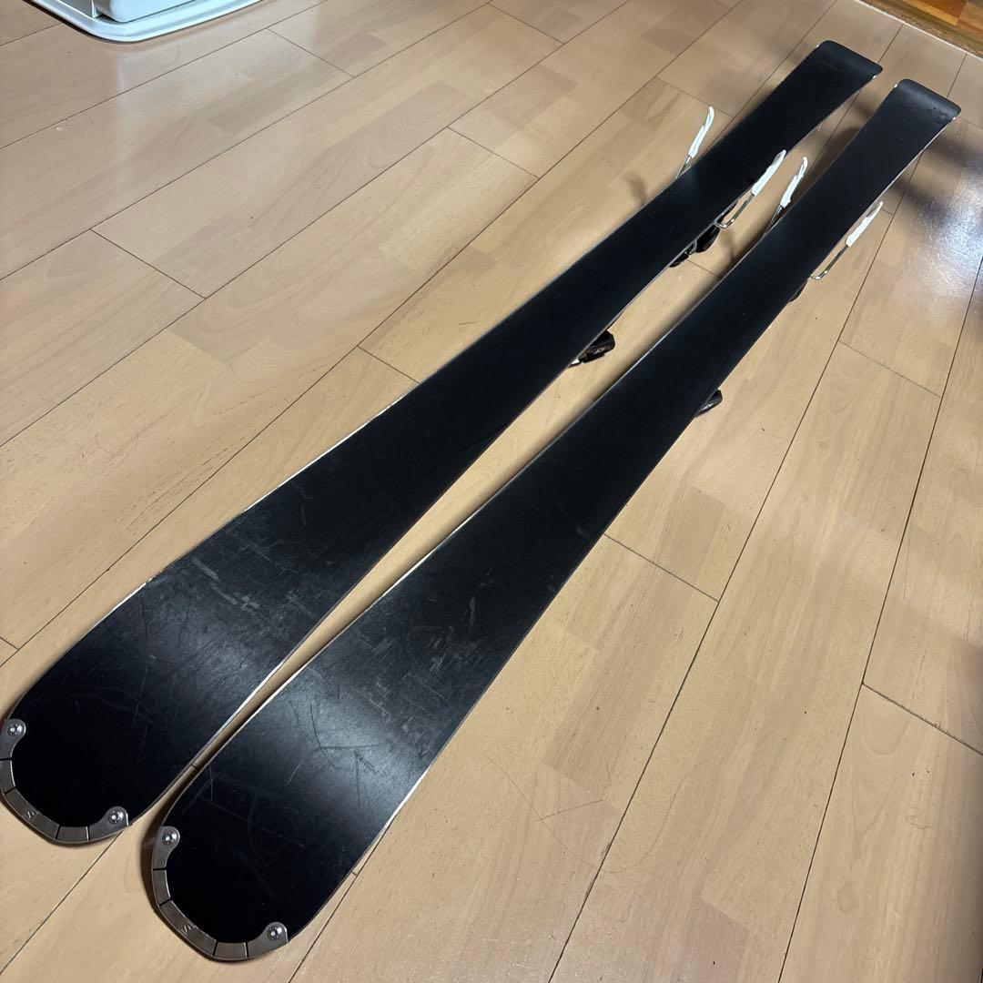 Salomon スキー板 161黒/黄 バインディング付き