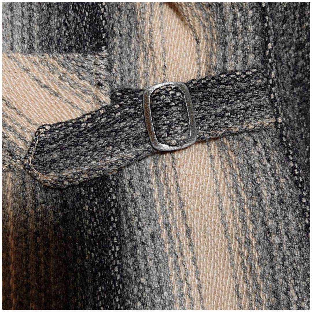 【本日限定超特価】90S RRL 三ツ星タグ シャドーストライプラグジャケット