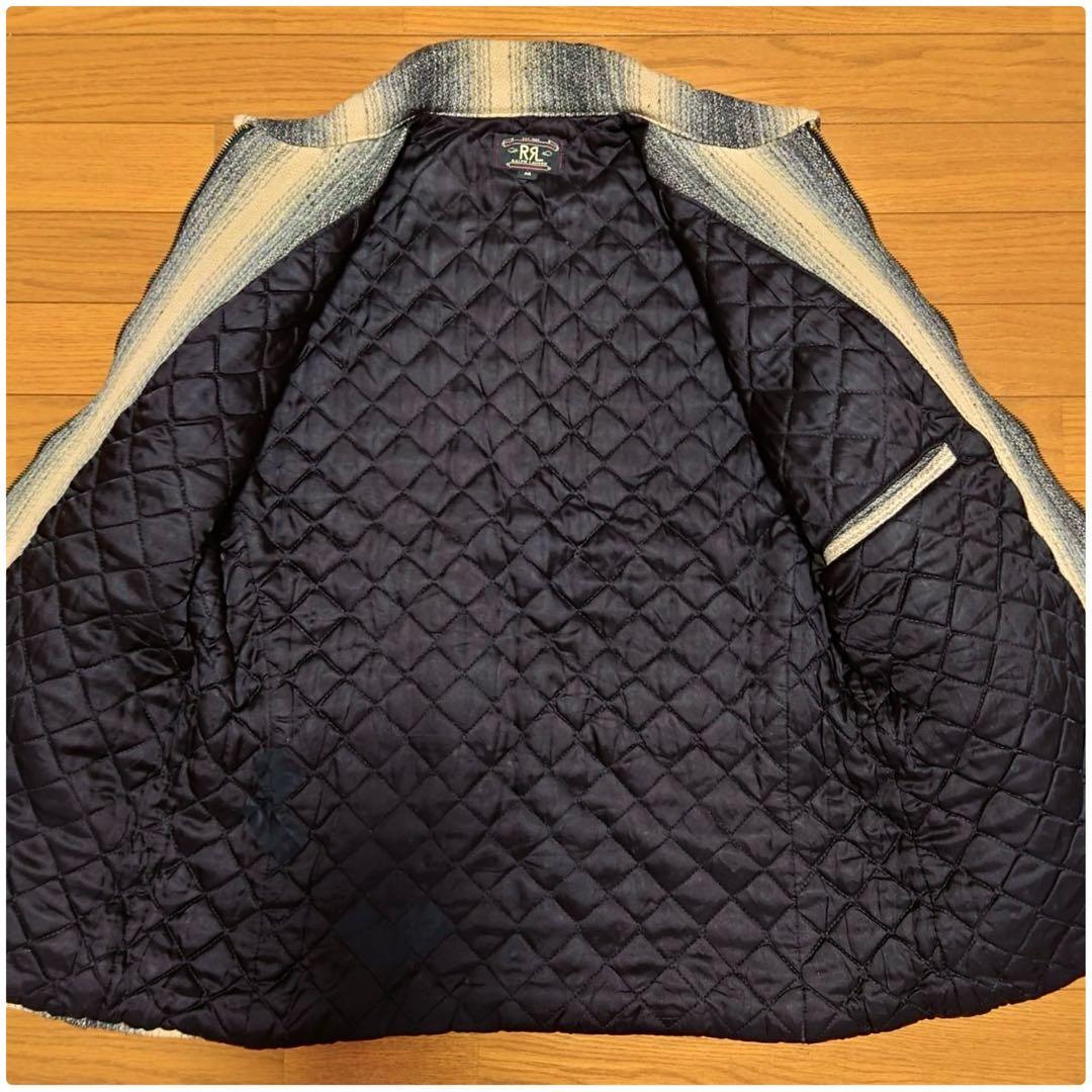 【本日限定超特価】90S RRL 三ツ星タグ シャドーストライプラグジャケット