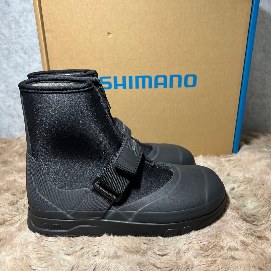 シマノ　ジオロック タビ中丸先ワイド (ソールレス)FT-042Y ブラック M