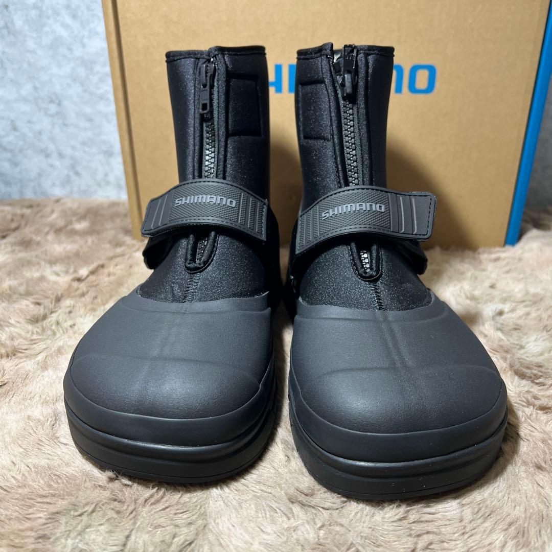シマノ　ジオロック タビ中丸先ワイド (ソールレス)FT-042Y ブラック M
