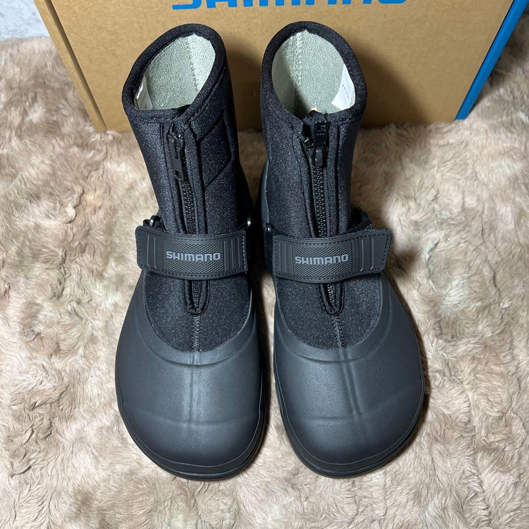 シマノ　ジオロック タビ中丸先ワイド (ソールレス)FT-042Y ブラック M