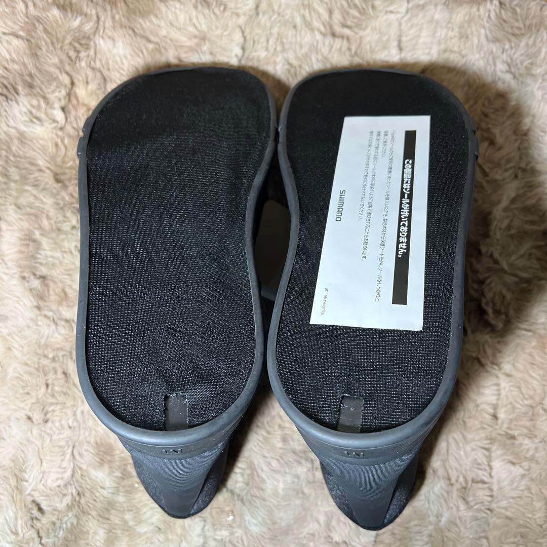 シマノ　ジオロック タビ中丸先ワイド (ソールレス)FT-042Y ブラック M