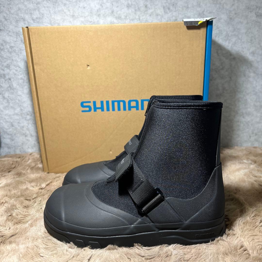 シマノ　ジオロック タビ中丸先ワイド (ソールレス)FT-042Y ブラック M