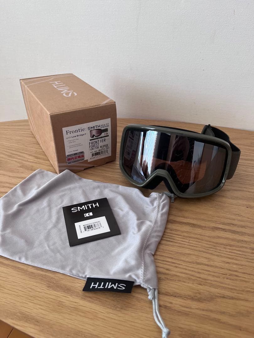 【新品未使用】SMITH Frontier ゴーグル スモークレンズ