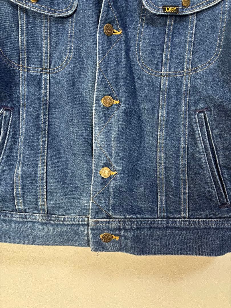 束*郎様 美品！80,s USA製　Lee STORM RIDER デニムジャケ