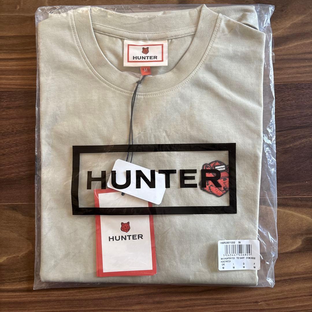 【未使用】MAISON KITSUNE X HUNTERフォックスヘッドTシャツ