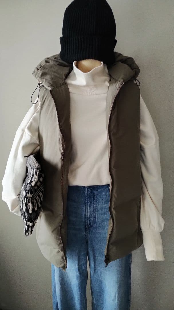 plage　HAKUU ダウンベスト