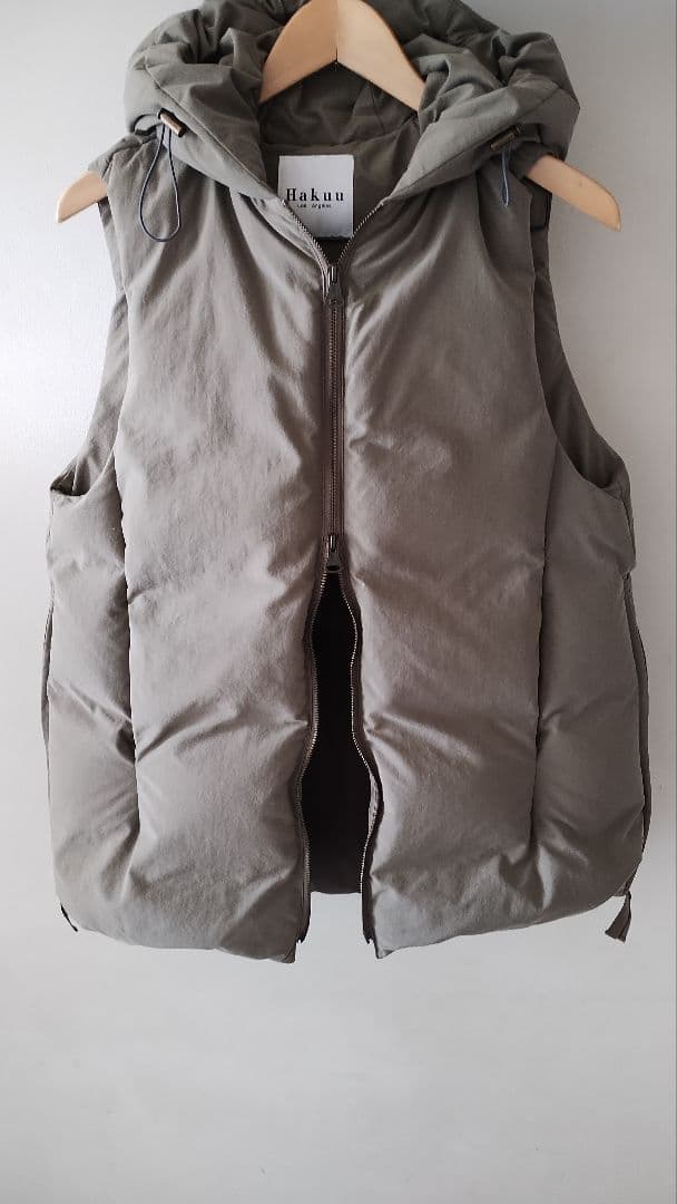 plage　HAKUU ダウンベスト