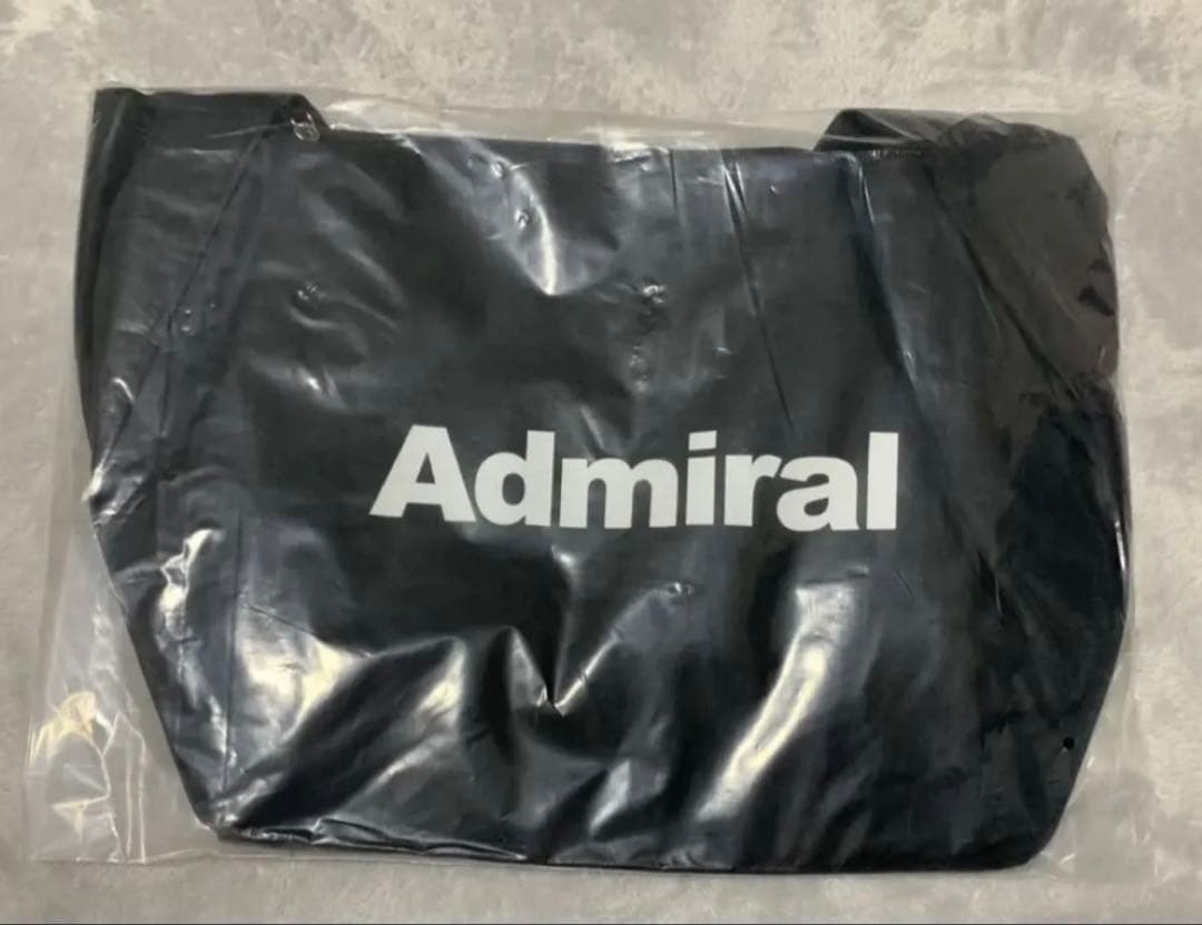 【新品未使用】ADMIRAL ATHLETICSタックデザインビッグトートバッグ