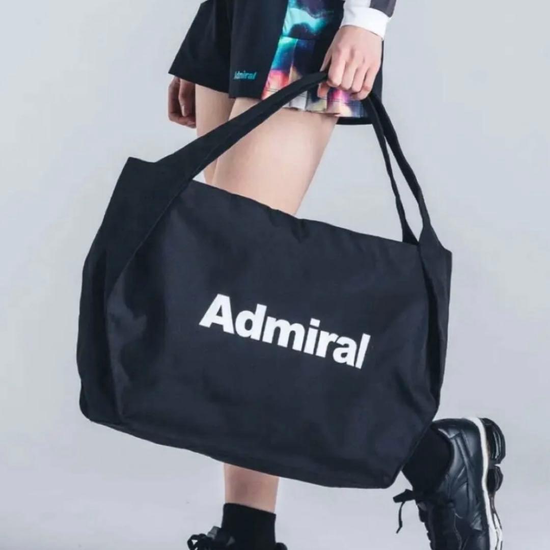 【新品未使用】ADMIRAL ATHLETICSタックデザインビッグトートバッグ