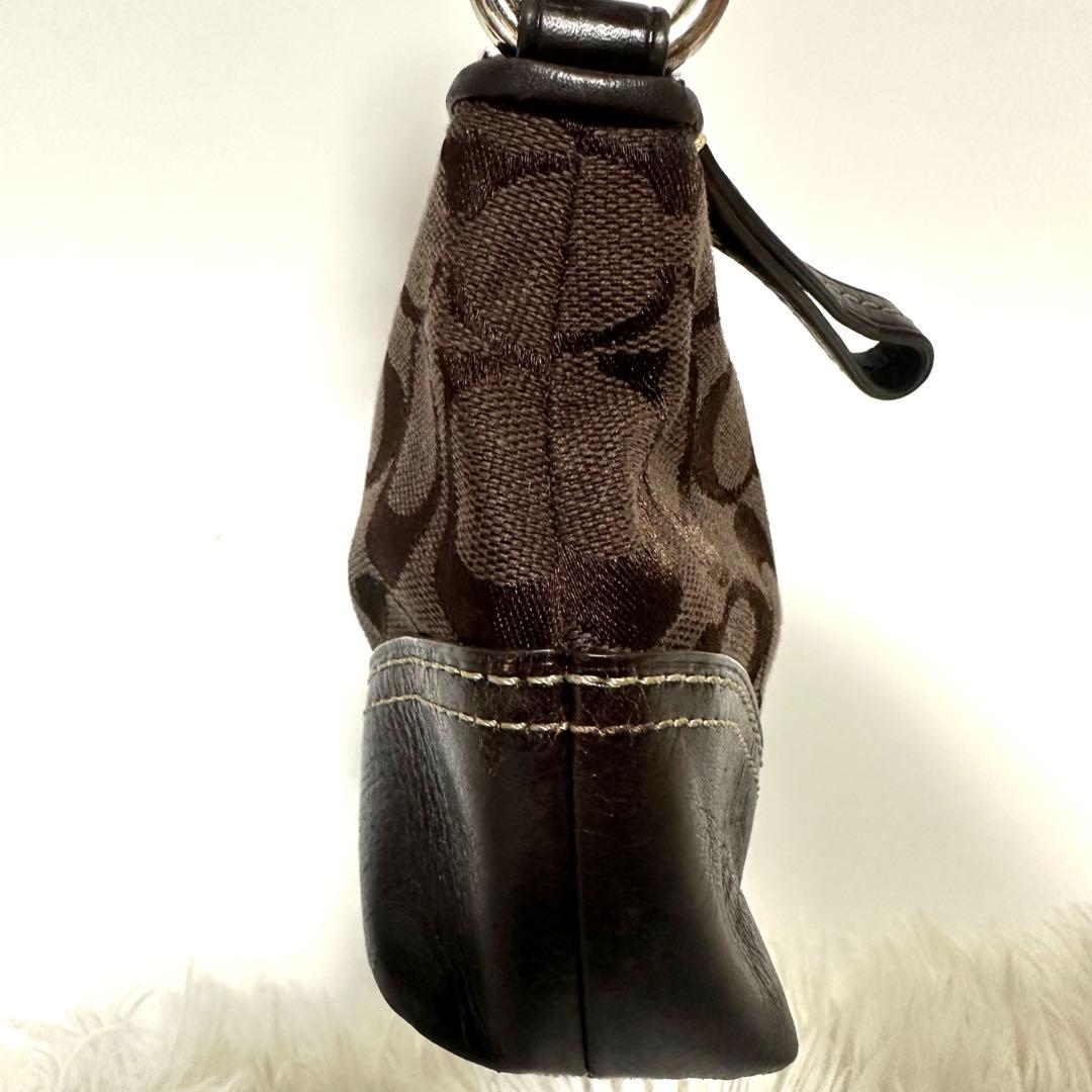 COACH コーチ ワンショルダー ポーチ ブラウン10239