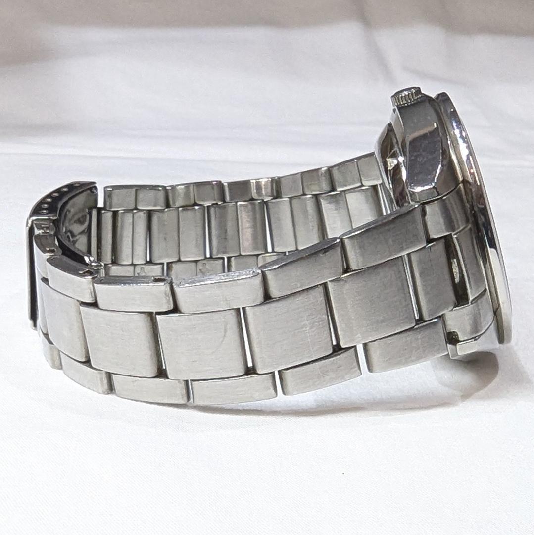 SEIKO 5 自動巻き腕時計 メンズ 稼働品 ゴールド文字盤 デイデイト