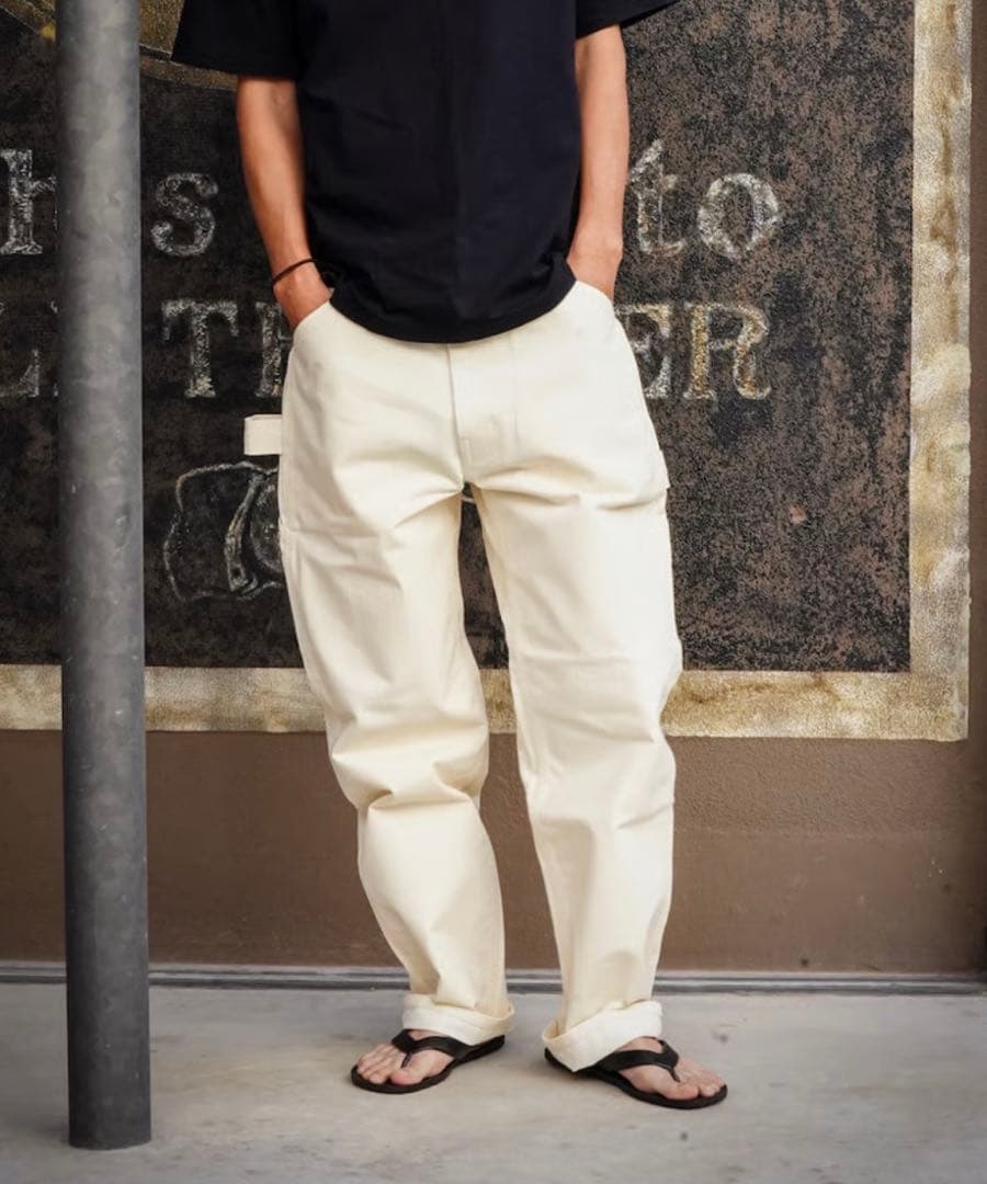 b*7様 OLD MOUNTAIN オールドマウンテン　ペインターパンツ キナリ