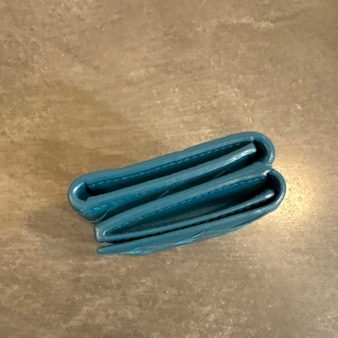 ボッテガヴェネタ イントレチャート レザー 三つ折り 財布 ウォレット