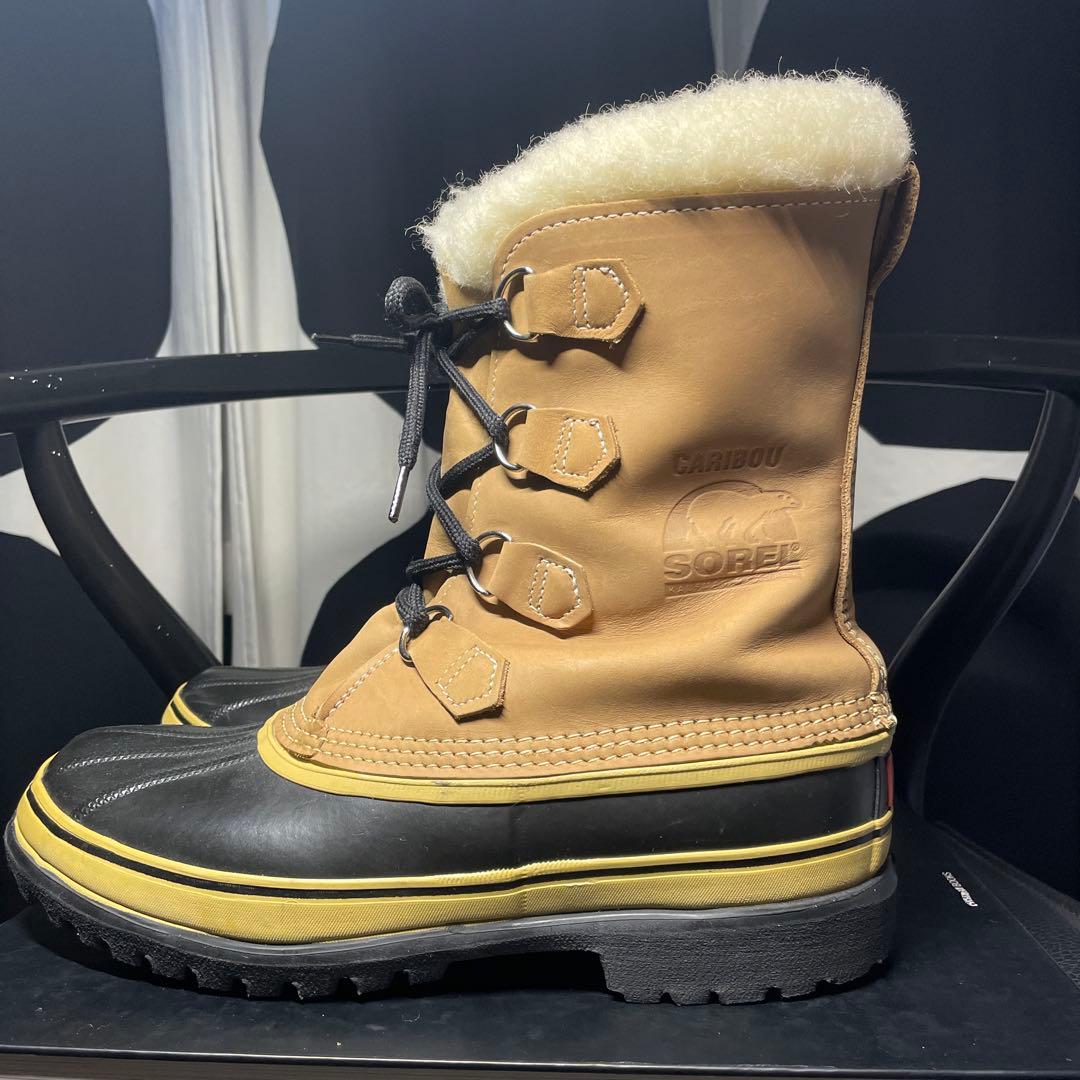 希少 90s 製 SOREL CARIBOU スノーブーツ 27cm