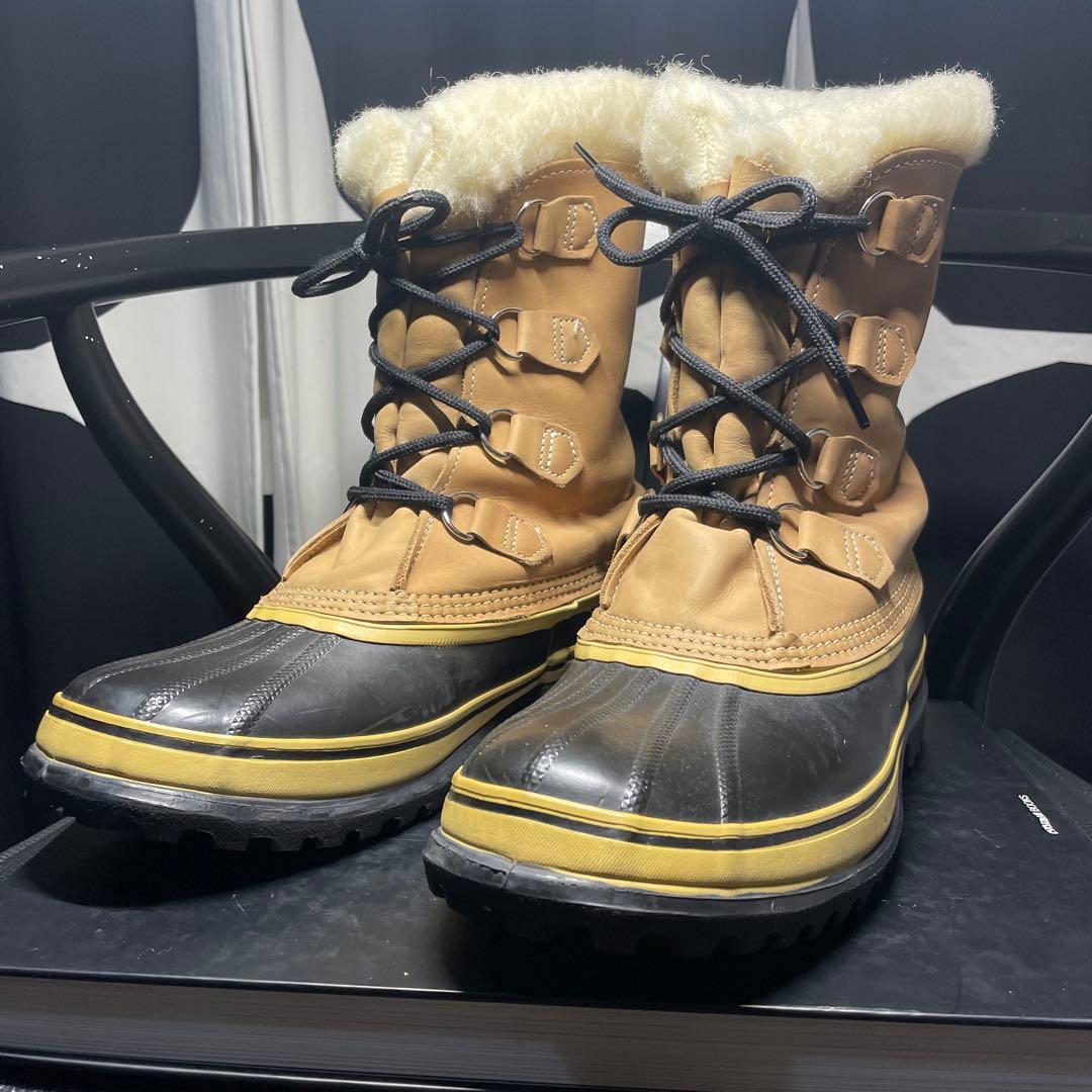 希少 90s 製 SOREL CARIBOU スノーブーツ 27cm