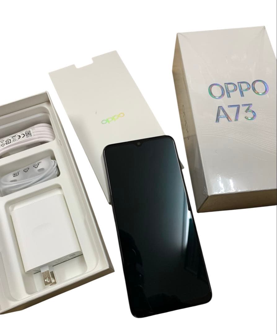 OPPO A73 スマートフォン ネイビーブルー 4GB/64GB
