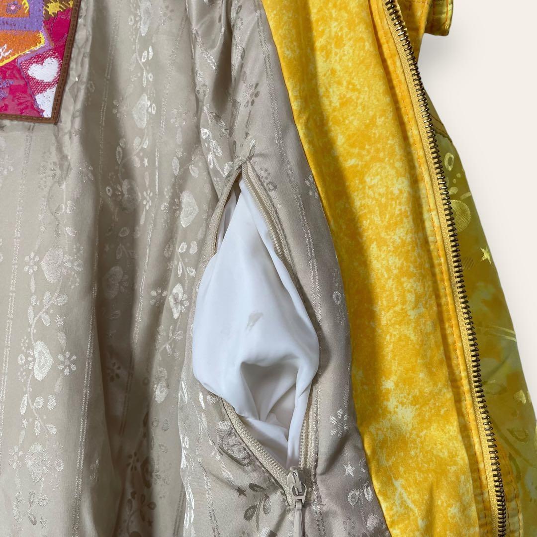 ミスフェニックス /総柄/スキーウェア/スノボード/ウィンタースポーツ/刺繍/L