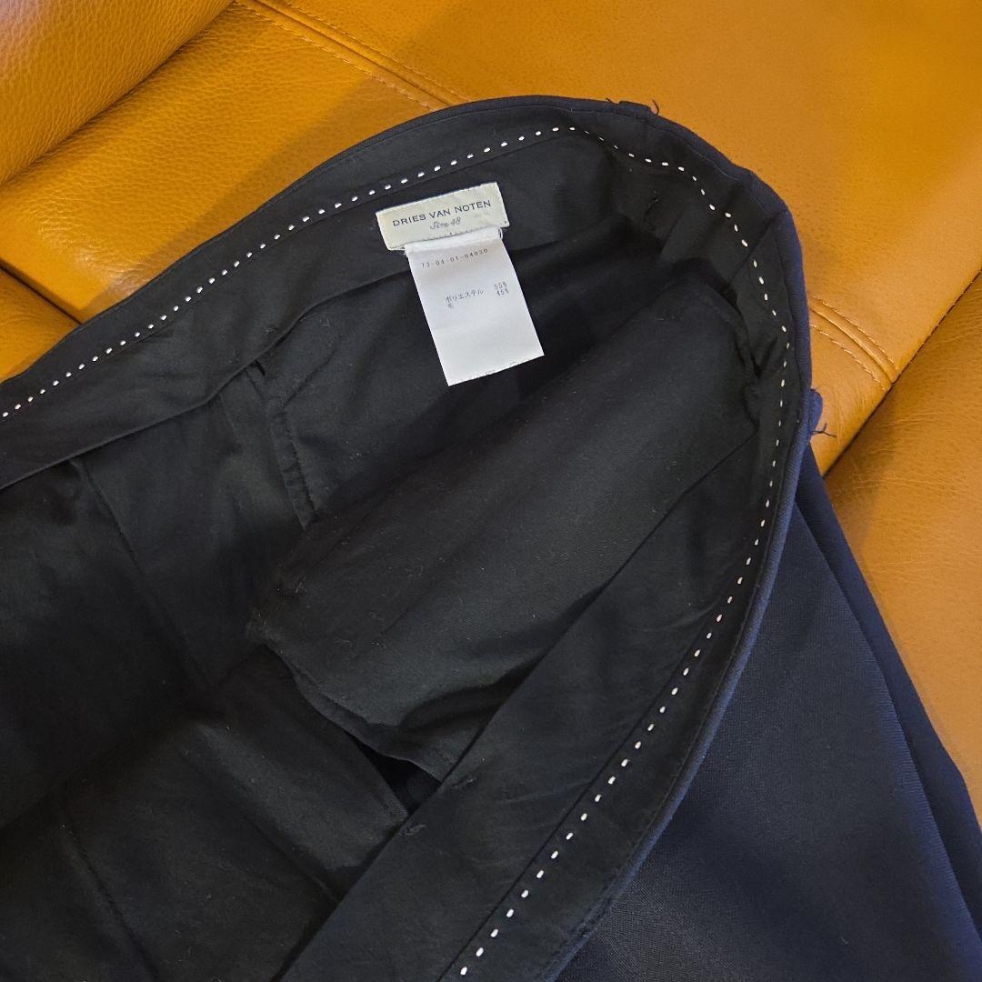 【茶々】【ドリスヴァンノッテン】　ワイドパンツ　ツータック