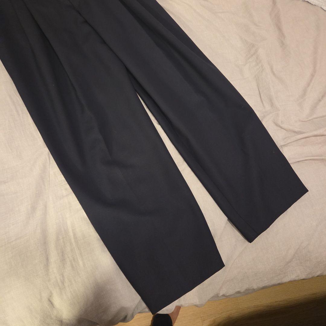 【茶々】【ドリスヴァンノッテン】　ワイドパンツ　ツータック