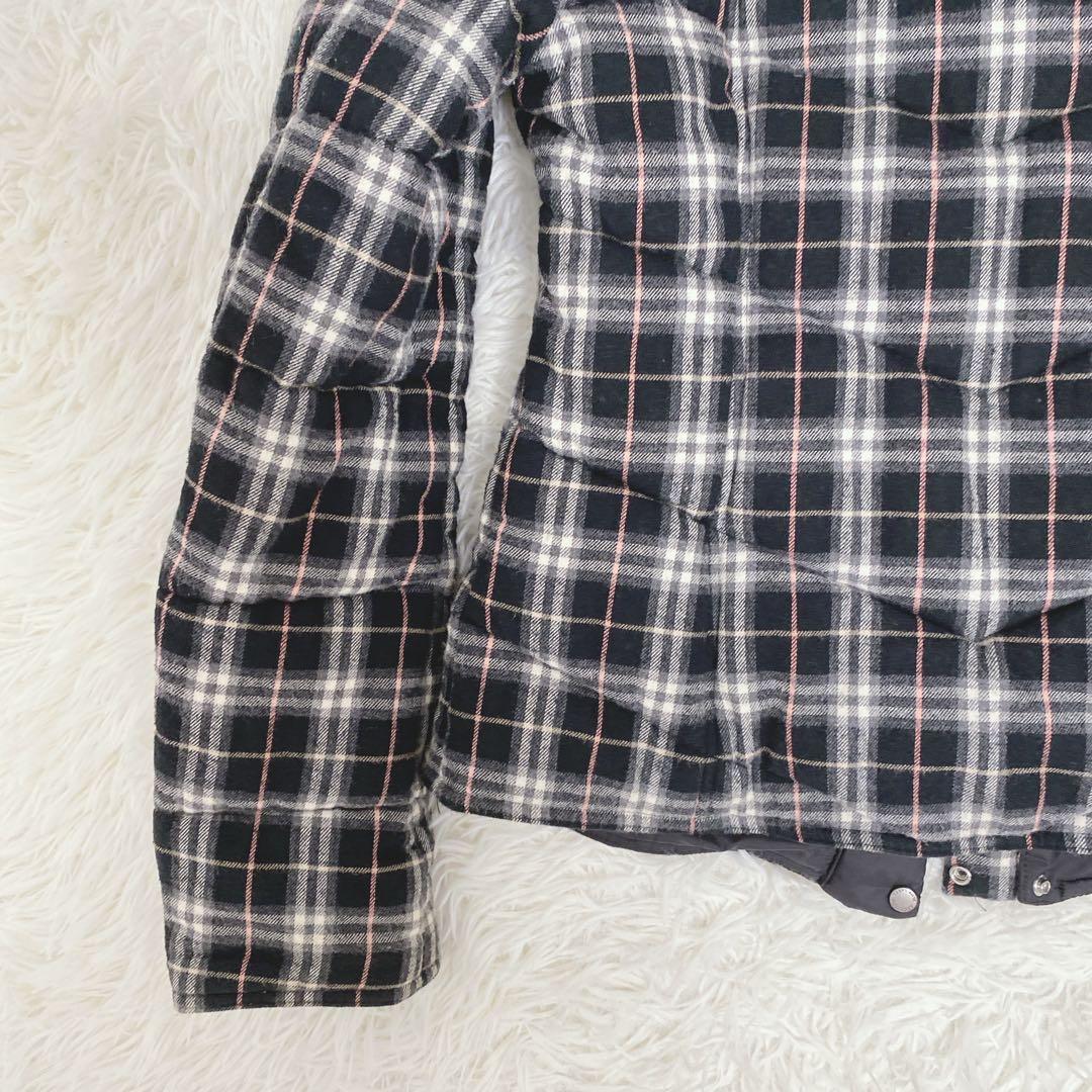 美品 バーバリーブルーレーベル ノバチェック 中綿ジャケット リバーシブル 40